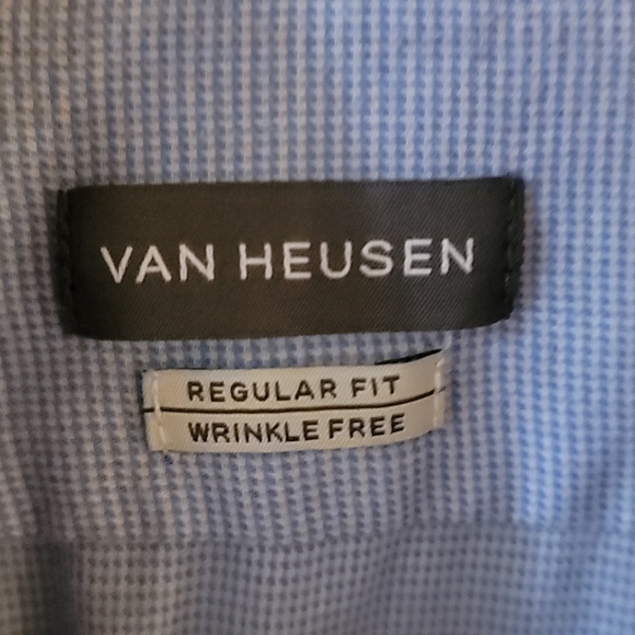 Van Heusen Dress Shirt Sz 17-17 1/2 36/37 60/40 - Picture 3 of 6